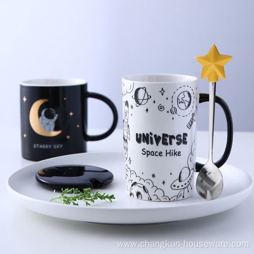 Ceramic Coffee Drinking Cup Breakfast Mugs